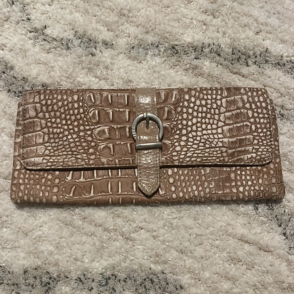 Made in Spain Ferchi Leather Snakeskin Clutch